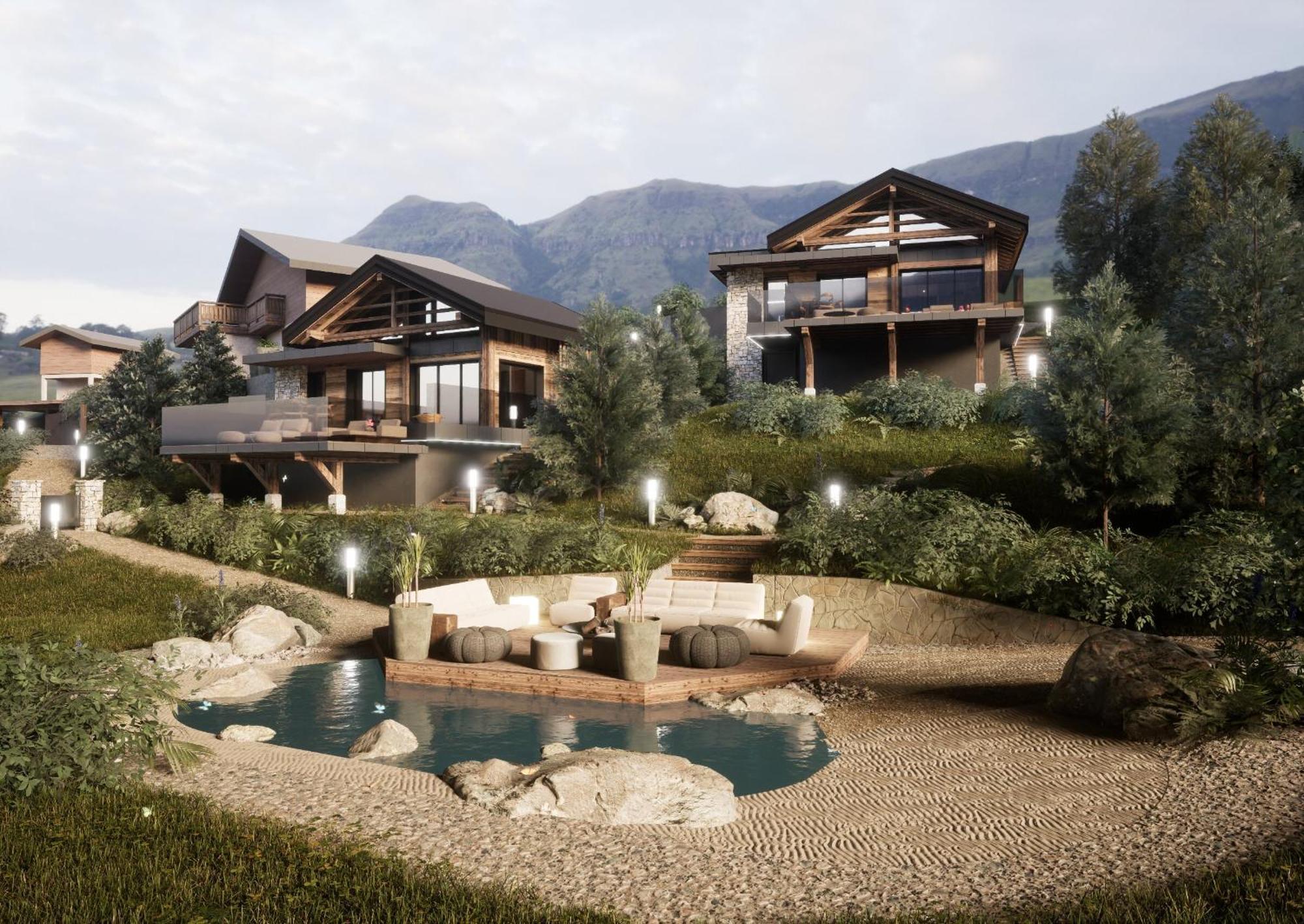 Domaine Les Terres Bleues Otel Xonrupt-Longemer Dış mekan fotoğraf